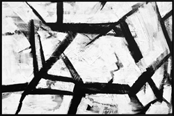 Picture of B & W Abstract         OP0993-1