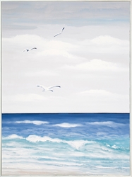 Picture of Seagulls in Wave        OP00939-1