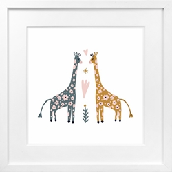 Picture of In Love Giraffes        GL9184-1