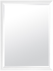 Picture of Mirror 30x40 White Frame   MI9001
