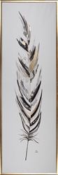 Picture of Golden Black Feather            OP2474-1